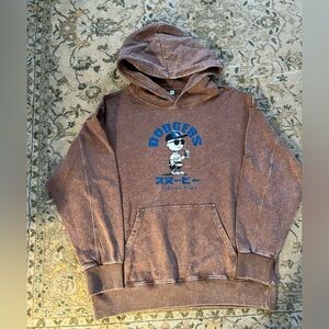 Dodgers Charlie Brown Hoodie
